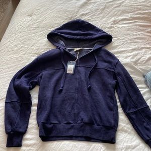 Navy womens hoodie